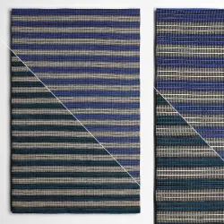 Sachi Stripe Rugs 3D model