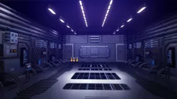 Scifi Hangar  3D model
