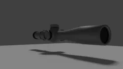 Scope Low-poly  3D model