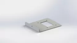 Sheet metal model.