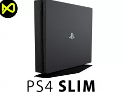 Sony PlayStation PS4 Slim 3D model