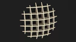 Spherical shelf
