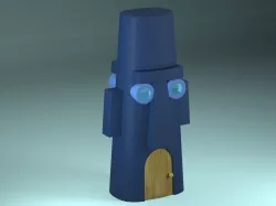 Squidward House 3D model