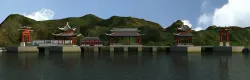 summer resort 3D model
