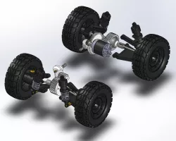 Tamiya Hummer DF01 Chassis