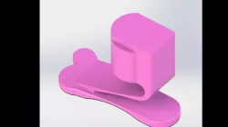 Toddler Bare Foot Prosthetic 