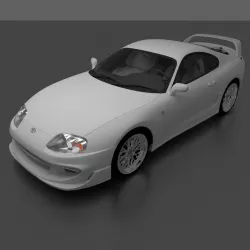 Toyota Supra 3D model