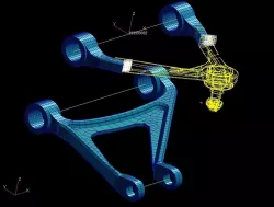 Truck independent-front-deck-suspension assembly