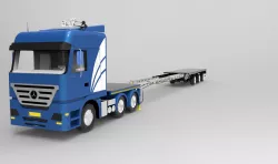Truck With Trailer