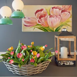 Tulip decoration 3D model