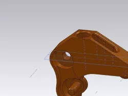 Updated Lever for spring loaded Replicator Drive Block