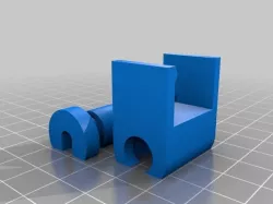 USB Cable Holder for Ikea Desk