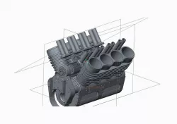 V8 engine 