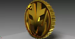 White Ranger Power Coin