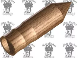 Wooden motorcycle grips