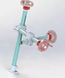XYZ axis  fine-tuning  handle 3D model