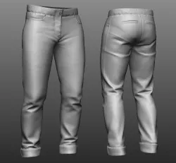Zbrush Pants 3D model