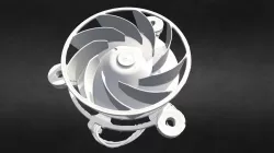 3D Scanned Fan (Incomplete)