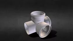 A model of a pipe