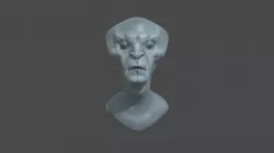 Alien head