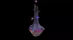 Alien Tree on Floating Rock