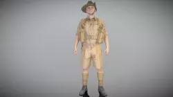 Australian infantryman character from WW2 272
