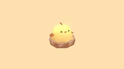 Baby Chick Cake