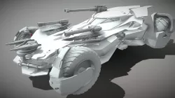 BATMOBILE Justice league