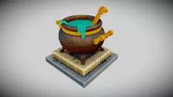 Cauldron Stylized