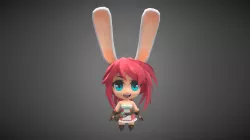 Chibi low poly