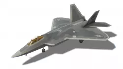 F-22 Raptor Jet Fighter Aircraft
