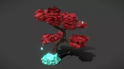 Fantasy Crystal Tree