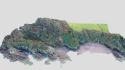 Footpath Rockfall at Cellars Beach, South Hams