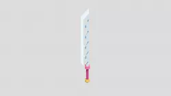 Futuristic Sword - Created in KenShape