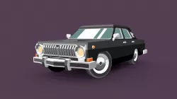GAZ-24 Volga Black