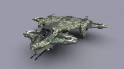 Heavy VTOL gunship