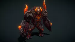 Hell Golem [Fantasy]