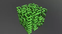 Hilbert 3D Curve