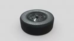 Low Poly Tire Fixed