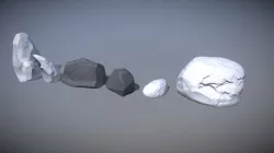 Lowploy Stylized Rocks
