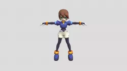 Megaman X Dive Aile (human form)