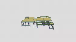 Modelo 3D Residência SC- Ipê Branco
