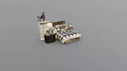 Modern bedroom set