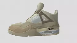 Nike Air Jordan 4 Offwhite - Sail