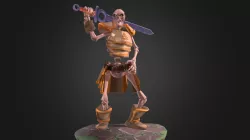 Skeleton warrior