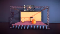 Stage @ SwitzerLAN | 3D Upload Test