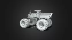 Stunt Man Ignition Monster Truck