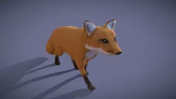 Stylized Animated Fox
