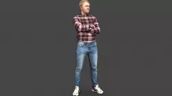 Stylized Man Character