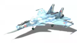 SU-33 Flanker-D Jet Fighter Aircraft